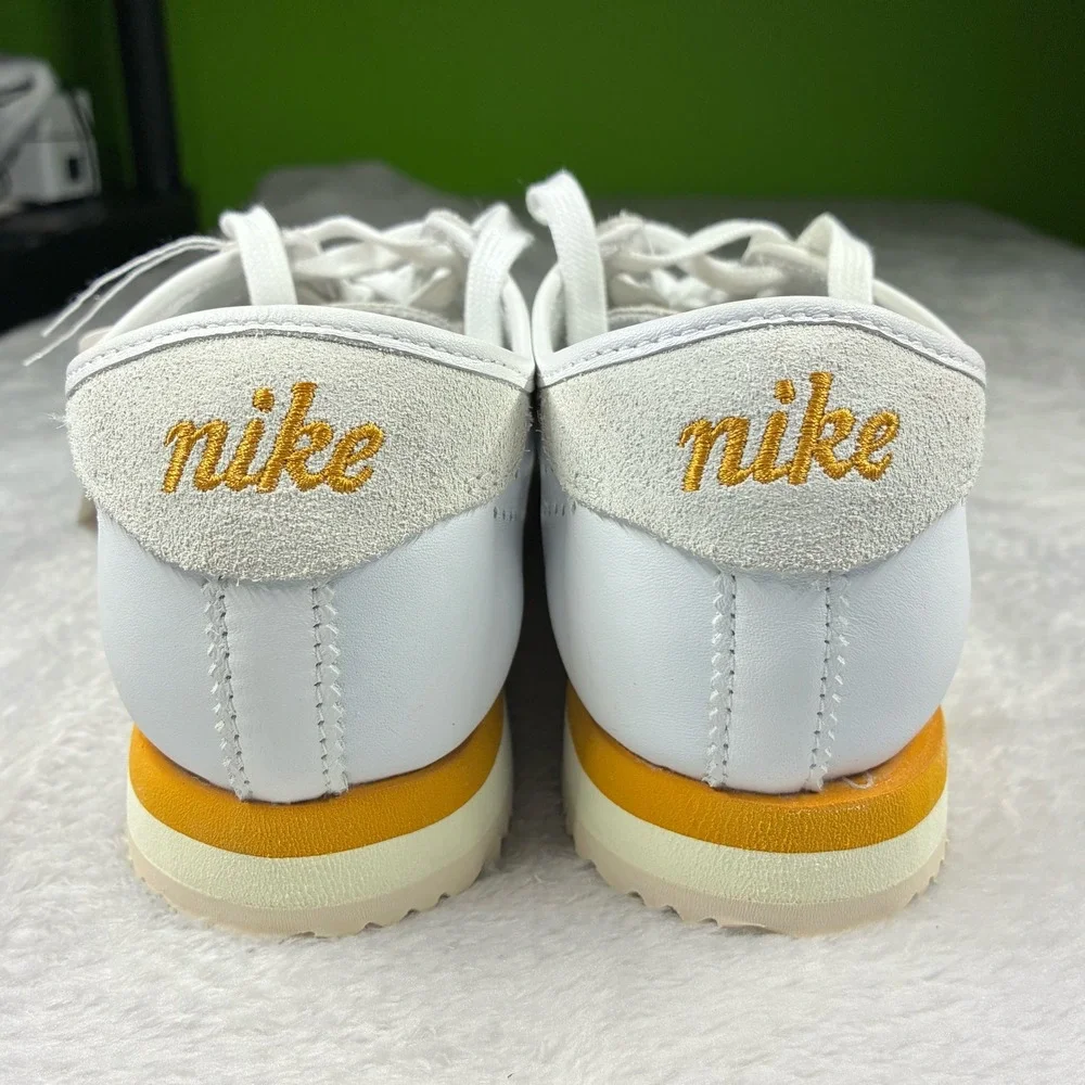 Brand New! Nike Cortez 23 SE White Leather Suede Sneakers